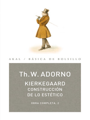 cover image of Kierkegaard. Construcción de lo estético